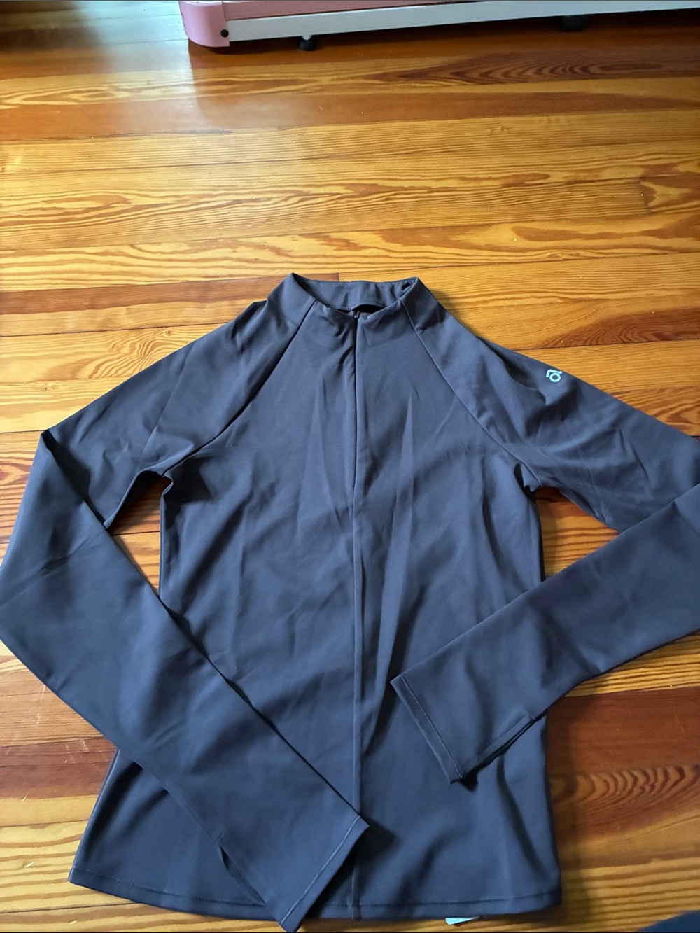 Women’s Long-Sleeve Performance Zip Pullover Hoodie - Brown